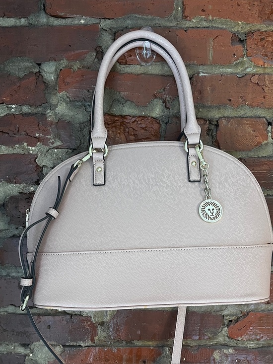 Anne Klein Handbags - Anne Klein Bag, Mauve Pink Dome Satchel